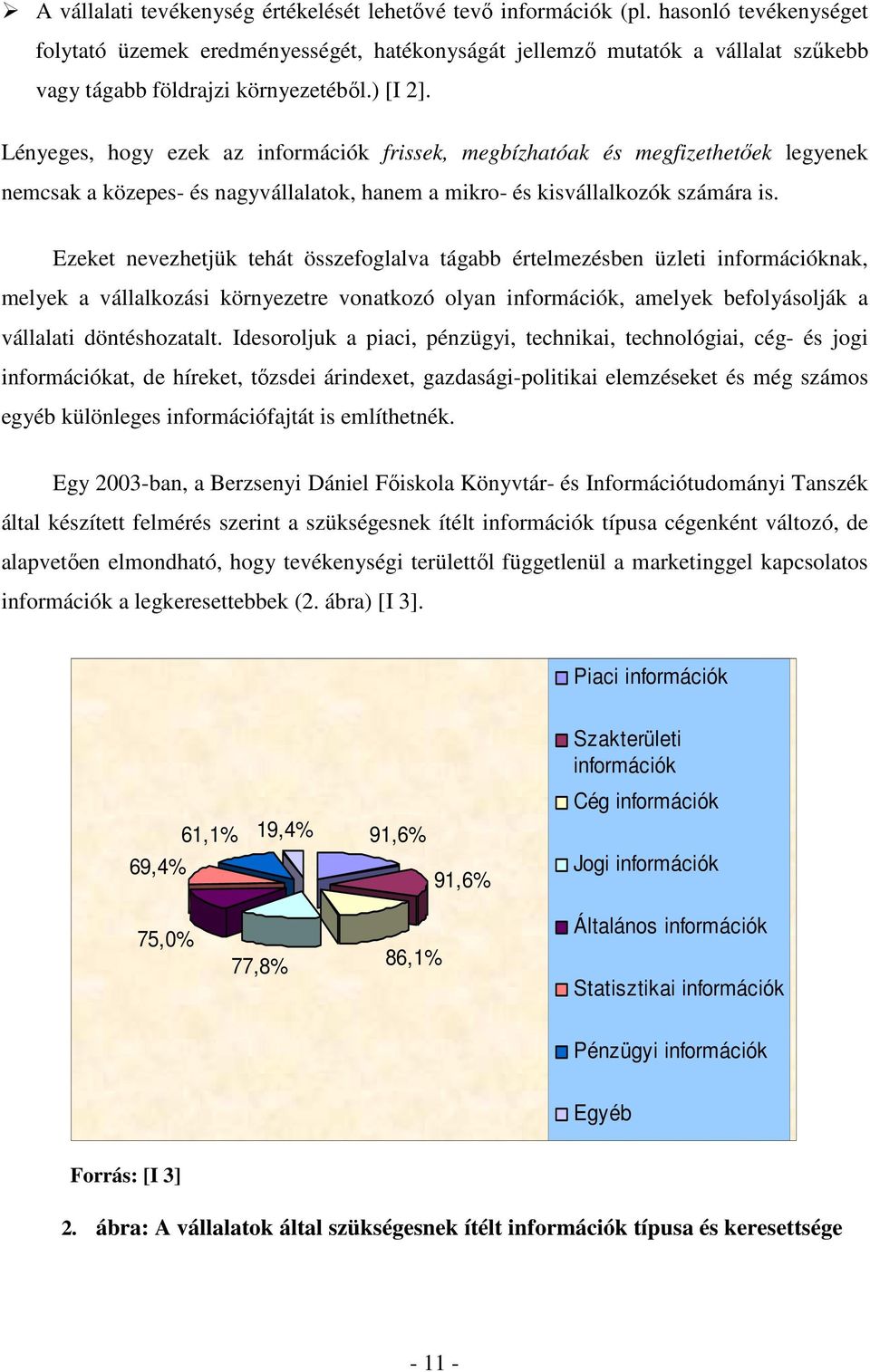 Lényeges, hogy ezek az információk frissek, megbízhatóak és megfizethetıek legyenek nemcsak a közepes- és nagyvállalatok, hanem a mikro- és kisvállalkozók számára is.