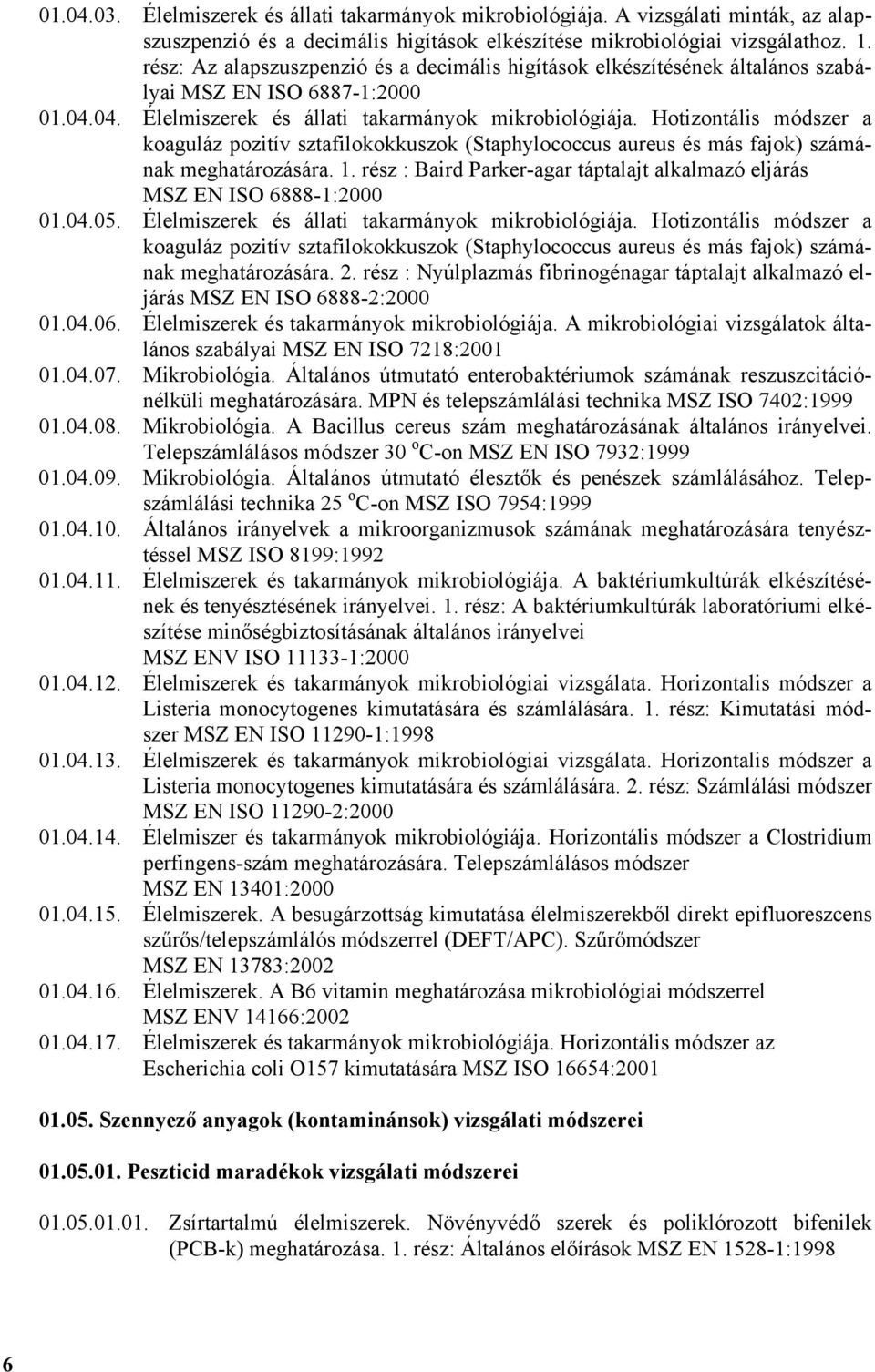 Hotizontális módszer a koaguláz pozitív sztafilokokkuszok (Staphylococcus aureus és más fajok) számának meghatározására. 1.