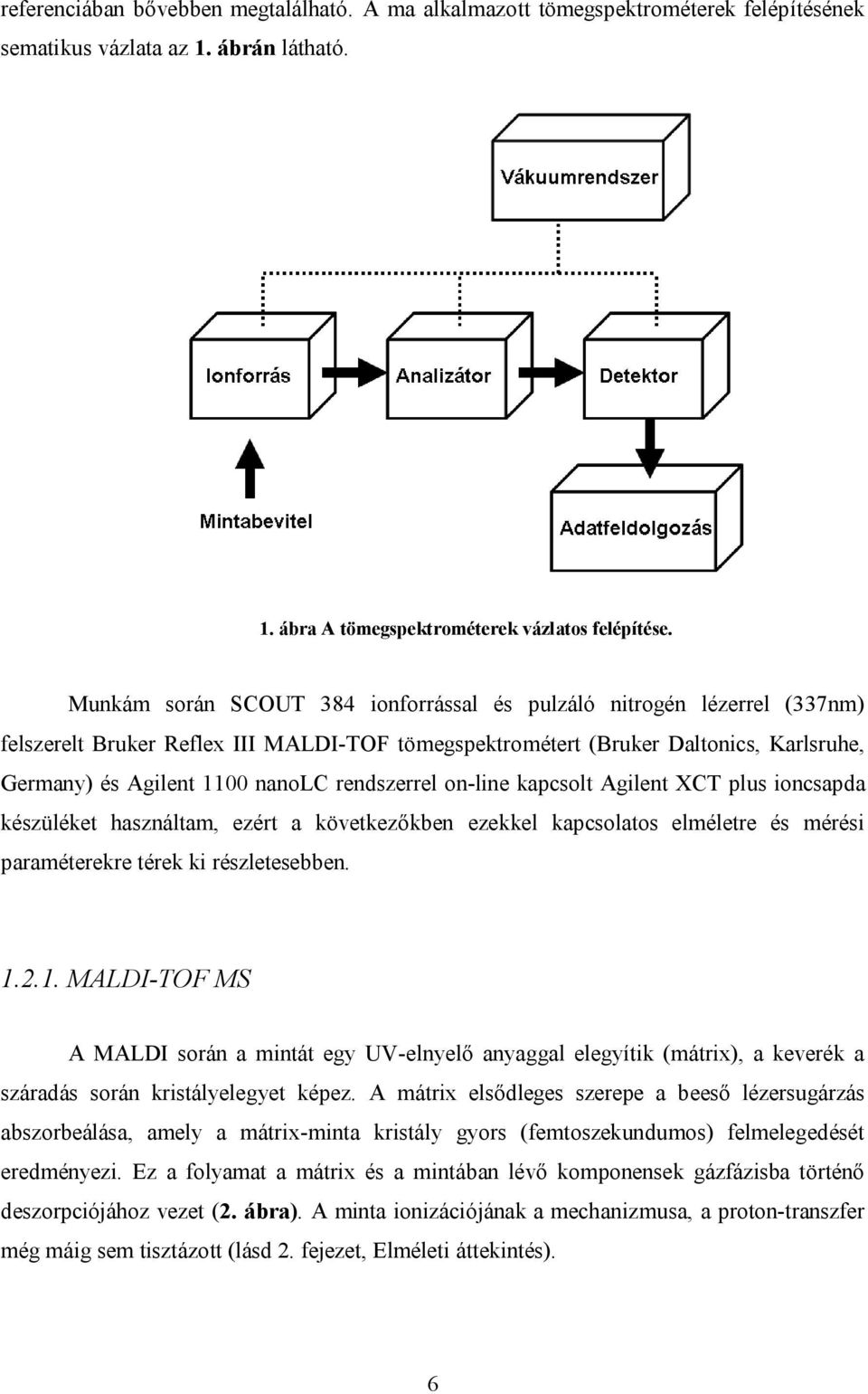 rendszerrel on-line kapcsolt Agilent XCT plus ioncsapda készüléket használtam, ezért a következőkben ezekkel kapcsolatos elméletre és mérési paraméterekre térek ki részletesebben. 1.