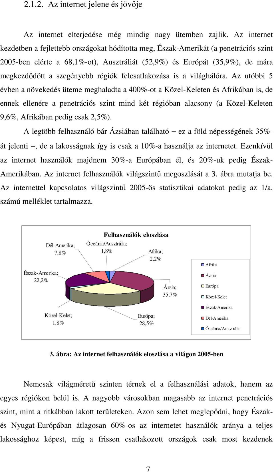 régiók felcsatlakozása is a világhálóra.