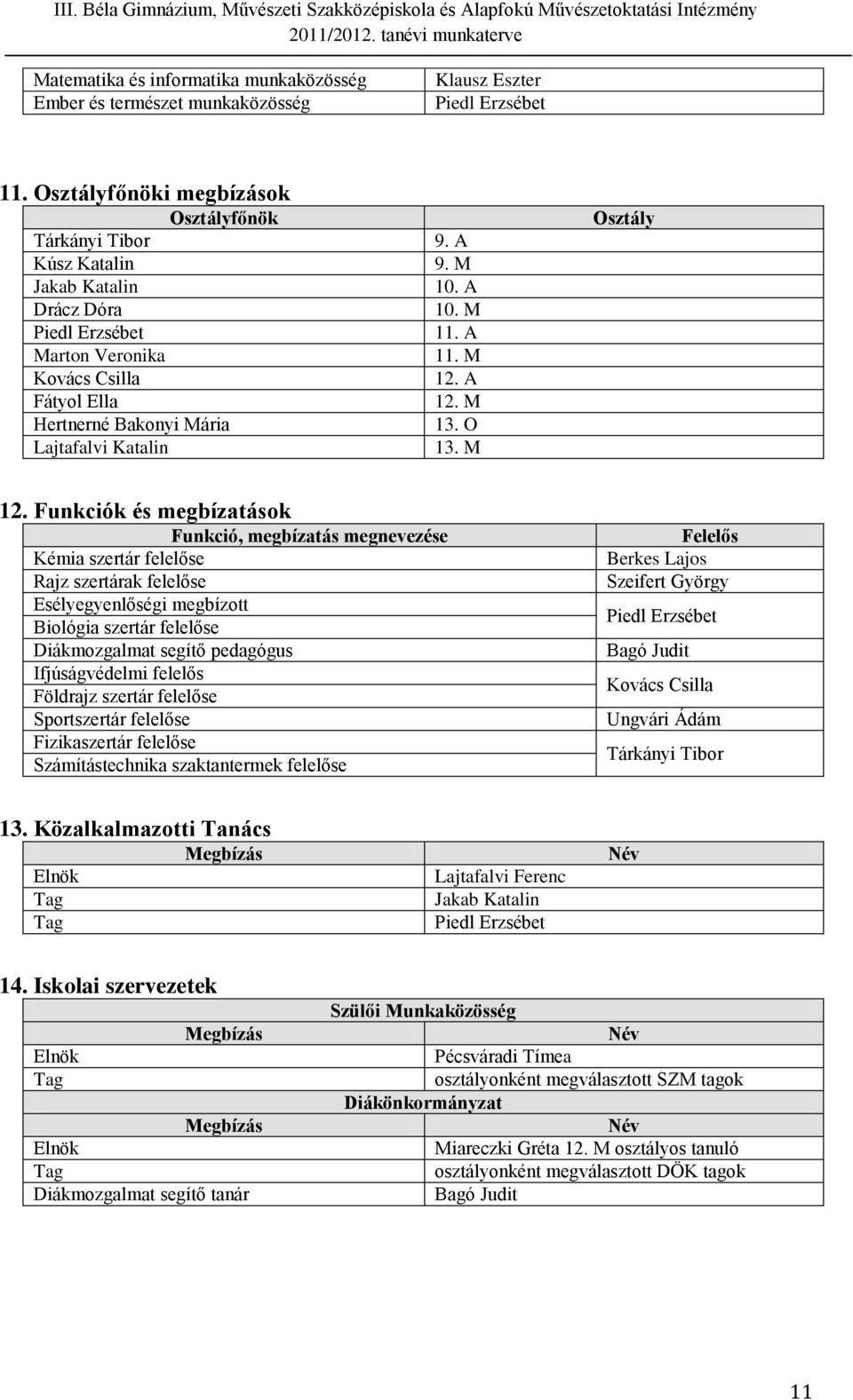 M 10. A 10. M 11. A 11. M 12. A 12. M 13. O 13. M Osztály 12.