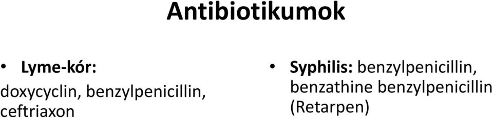 ceftriaxon Syphilis: