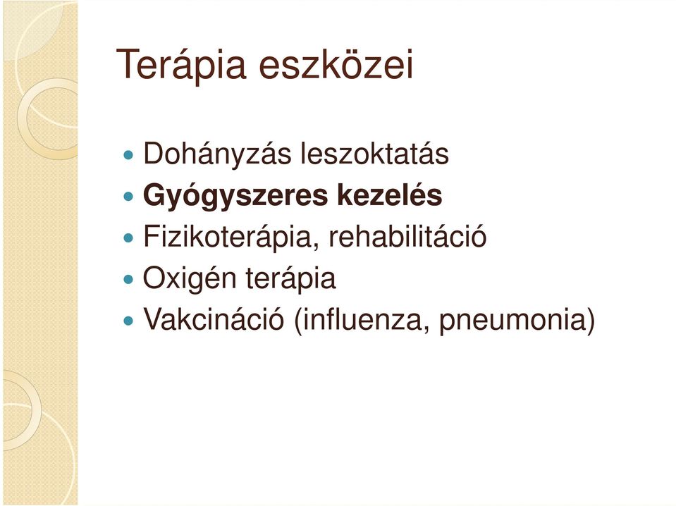 Fizikoterápia, rehabilitáció