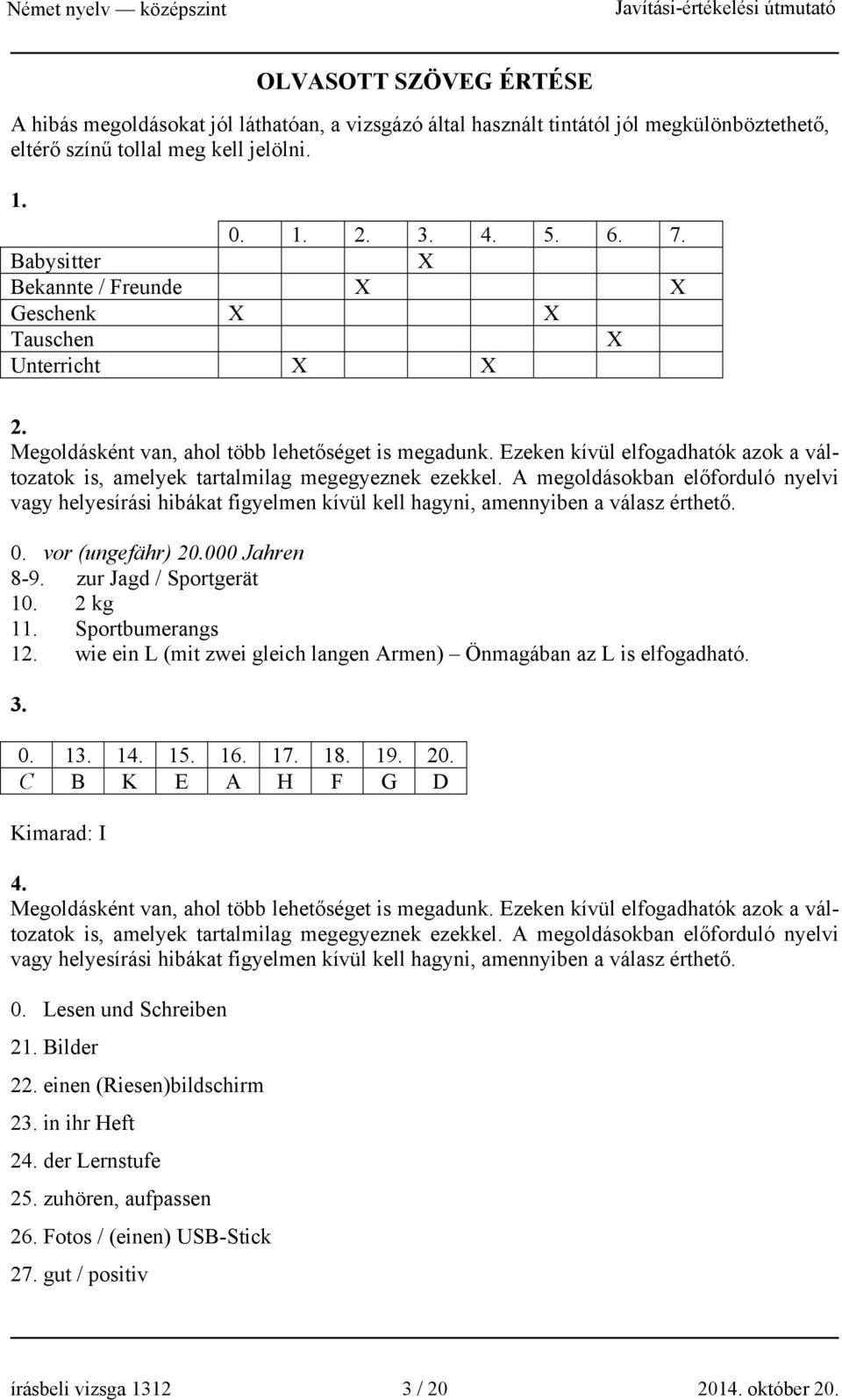 Ezeken kívül elfogadhatók azok a változatok is, amelyek tartalmilag megegyeznek ezekkel.