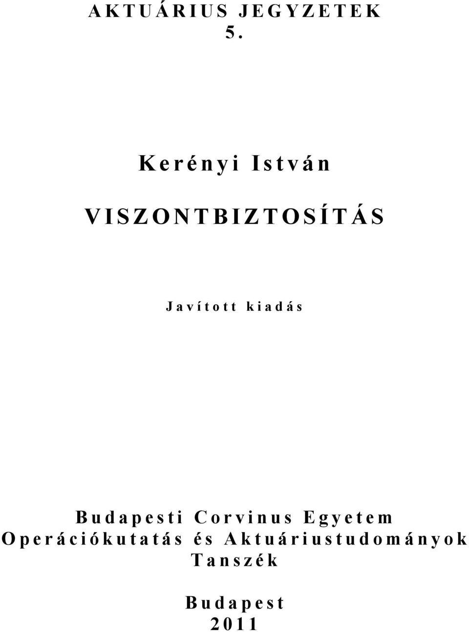 Javított kiadás Budapesti Corvinus