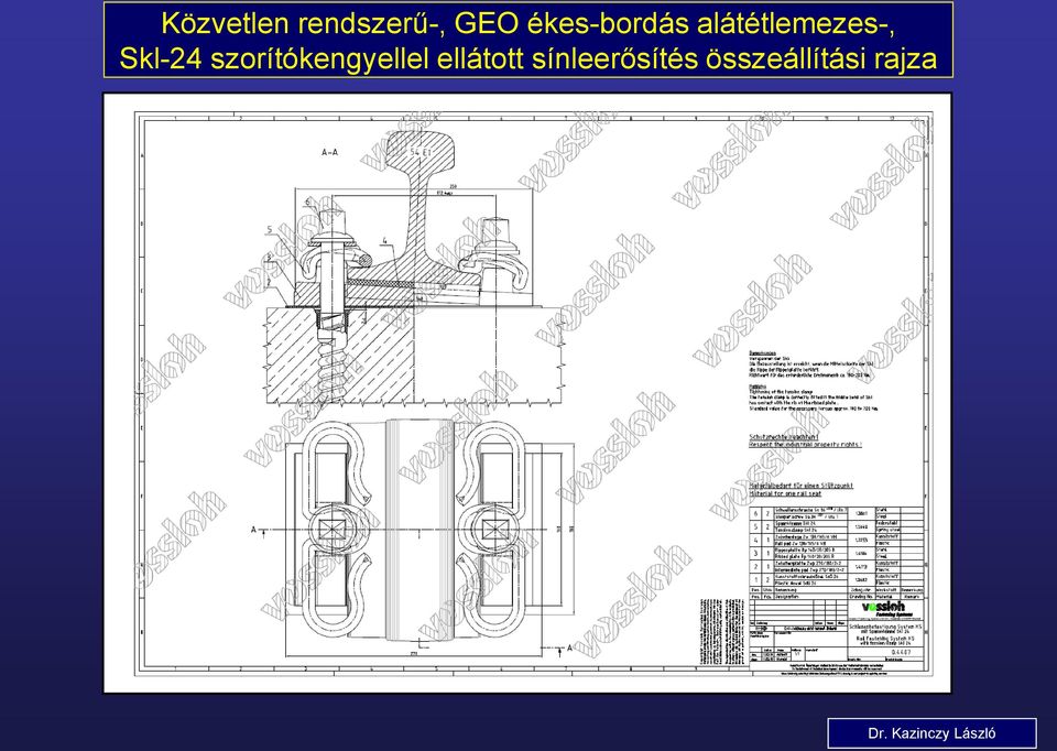 Skl-24 szorítókengyellel