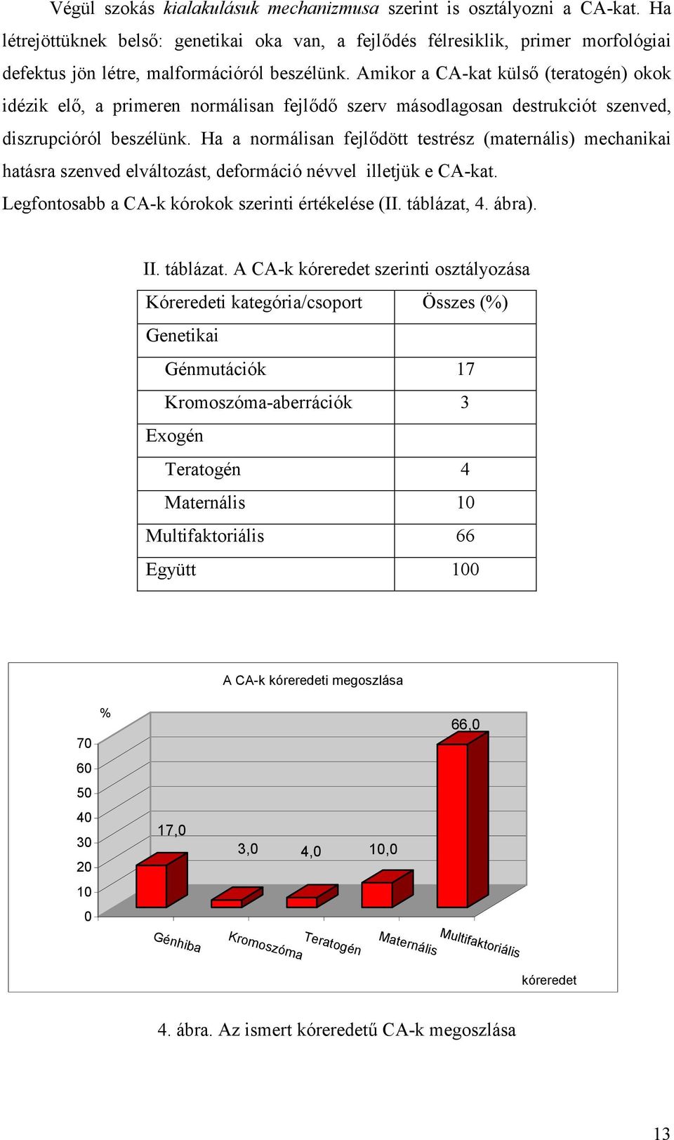 Amikor a CA-kat külső (teratogén) okok idézik elő, a primeren normálisan fejlődő szerv másodlagosan destrukciót szenved, diszrupcióról beszélünk.