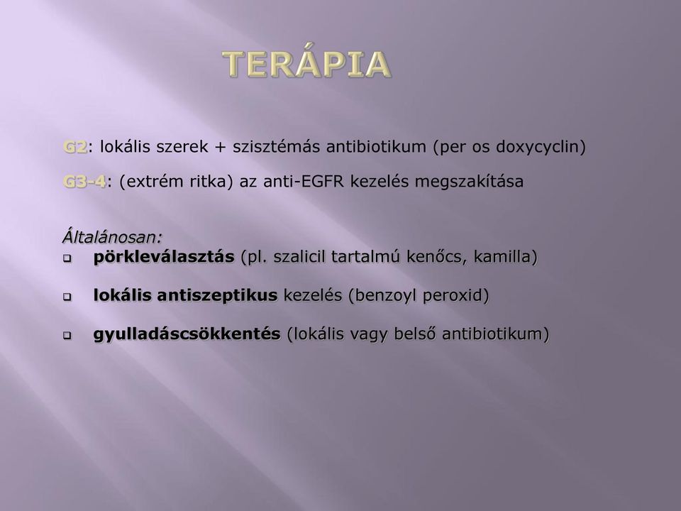 pörkleválasztás (pl.