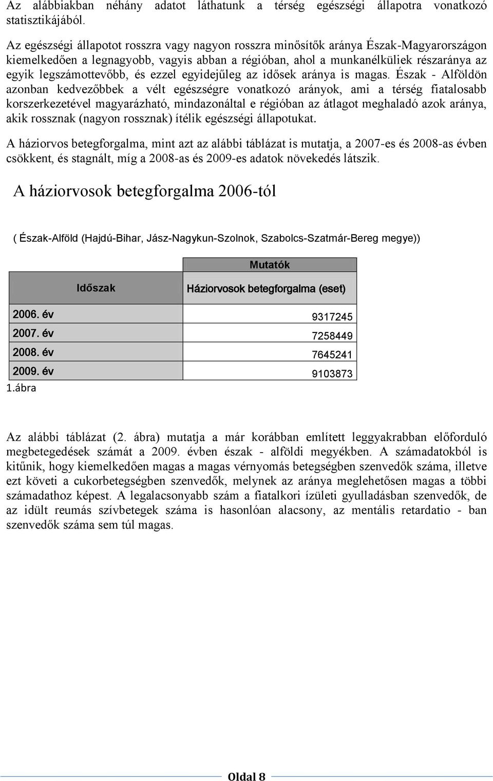 és ezzel egyidejűleg az idősek aránya is magas.