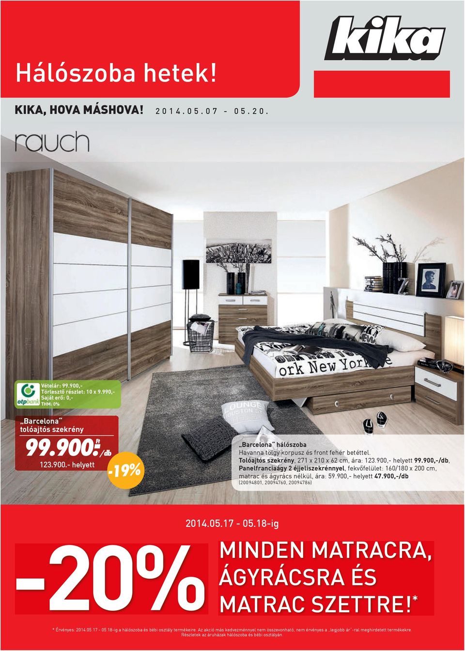 20 hálószoba hetek! ÃgyrÃcsra Ãs matrac szettre! 19 kika ...