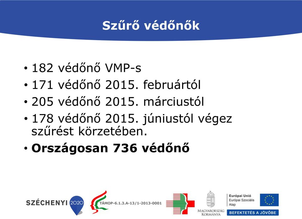 márciustól 178 védőnő 2015.