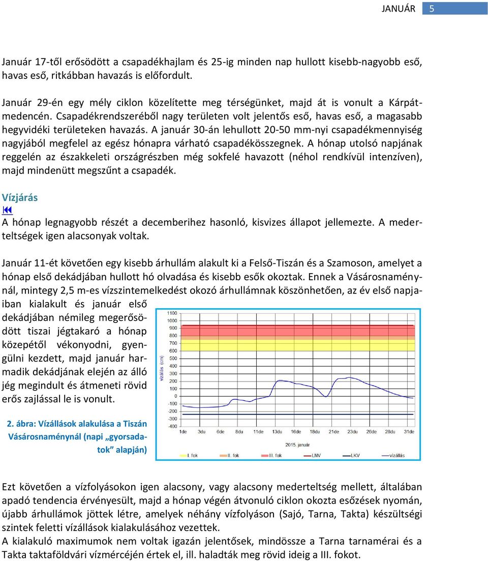 Csapadékrendszeréből nagy területen volt jelentős eső, havas eső, a magasabb hegyvidéki területeken havazás.