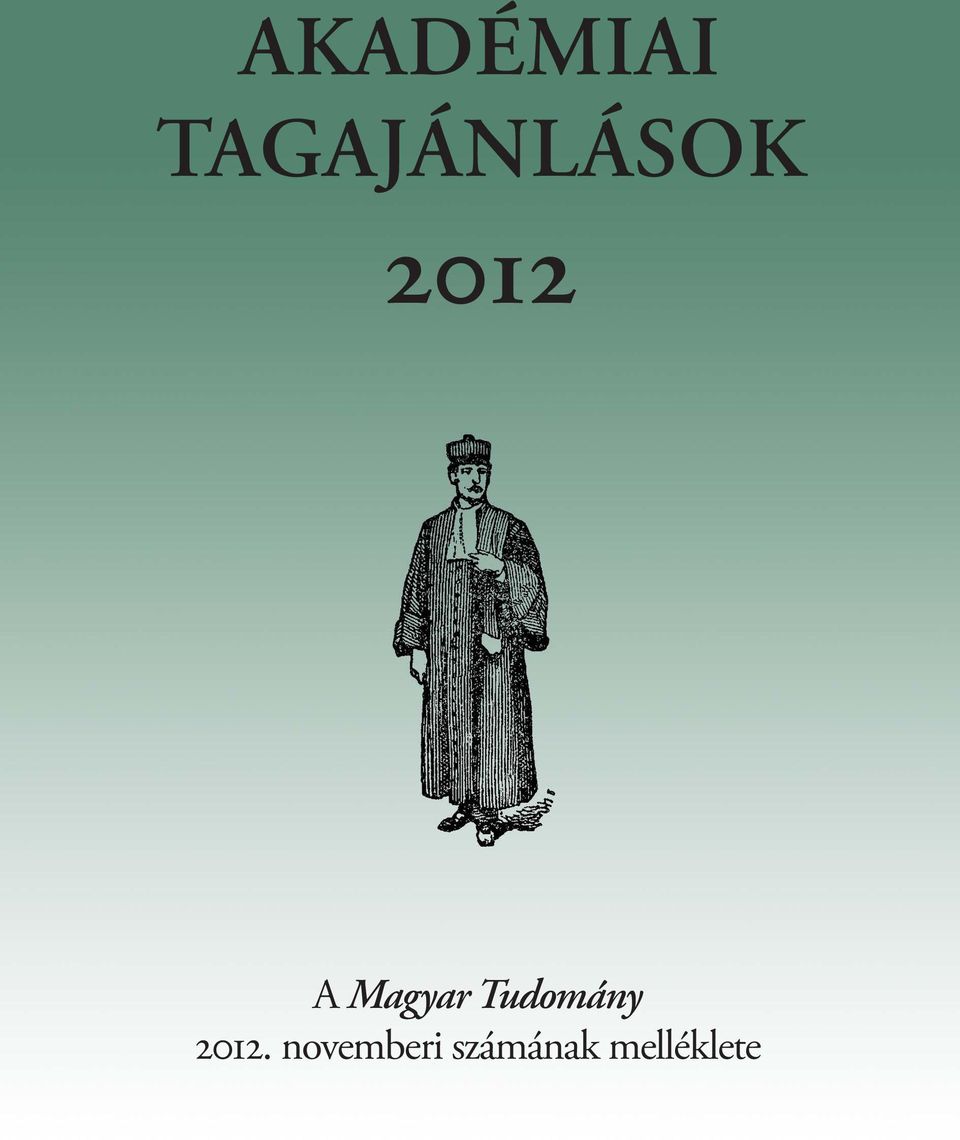 Magyar Tudomány 2012.