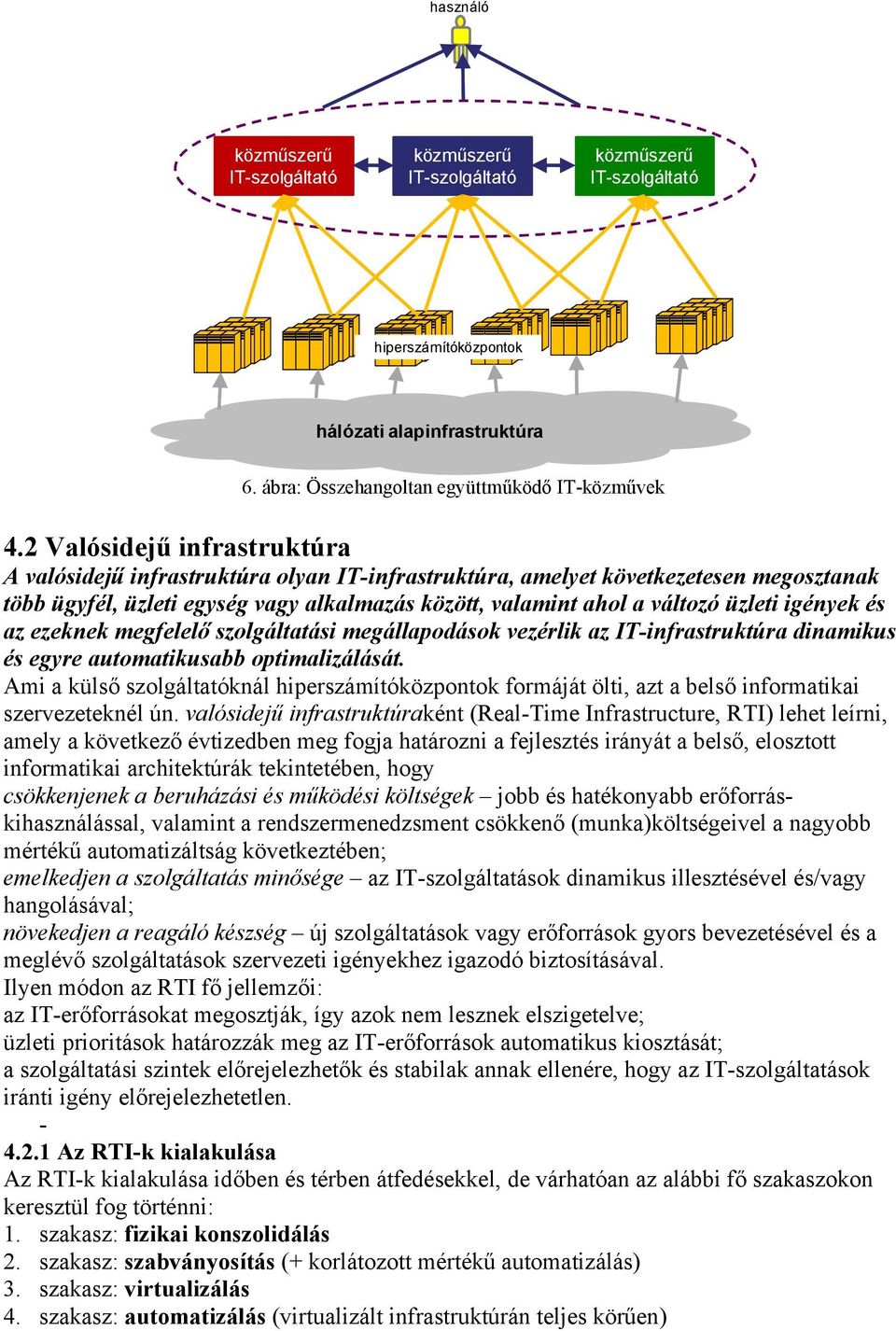 igények és az ezeknek megfelelő szolgáltatási megállapodások vezérlik az IT-infrastruktúra dinamikus és egyre automatikusabb optimalizálását.