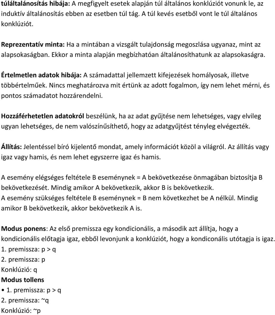 Értelmetlen adatok hibája: A számadattal jellemzett kifejezések homályosak, illetve többértelműek.