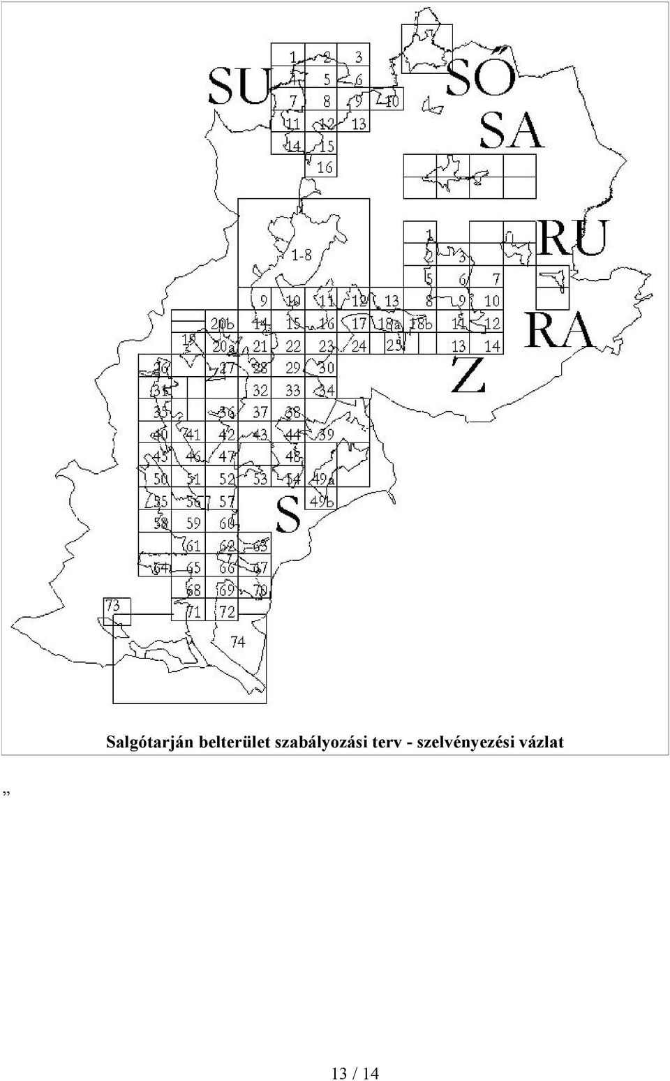 szabályozási terv