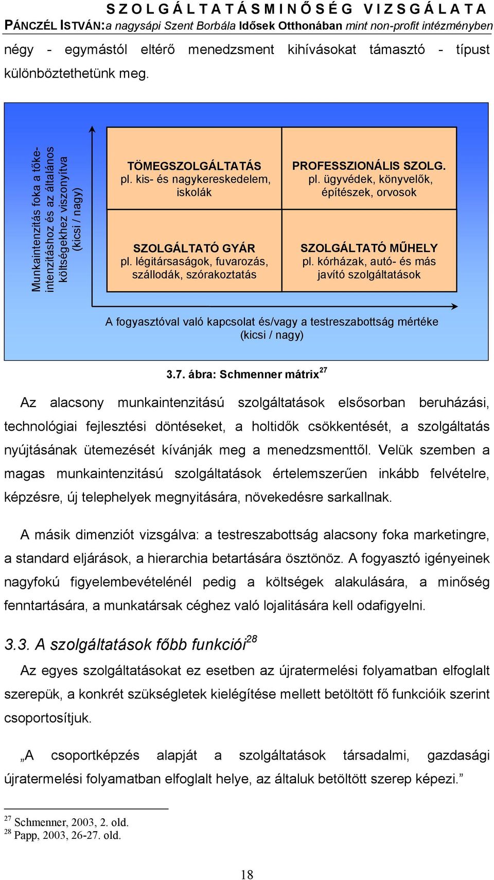 légitársaságok, fuvarozás, szállodák, szórakoztatás PROFESSZIONÁLIS SZOLG. pl. ügyvédek, könyvelők, építészek, orvosok SZOLGÁLTATÓ MŰHELY pl.