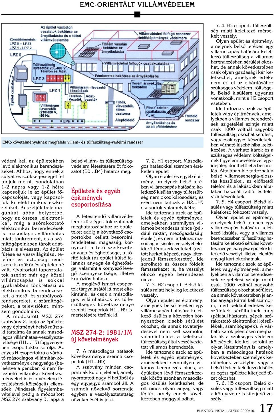 Képzeljük bele magunkat abba helyzetbe, hogy az összes elektronika, még a szórakoztató elektronikai berendezések is, másodlagos villámhatás miatt tönkrement, és a számítógépeinkben tárolt adatbázis