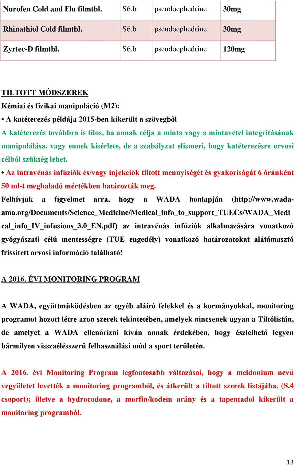 b pseudoephedrine 30mg Zyrtec-D filmtbl. S6.