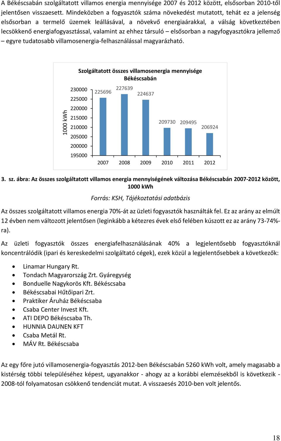 valamint az ehhez társuló elsősorban a nagyfogyasztókra jellemző egyre tudatosabb villamosenergia-felhasználással magyarázható.