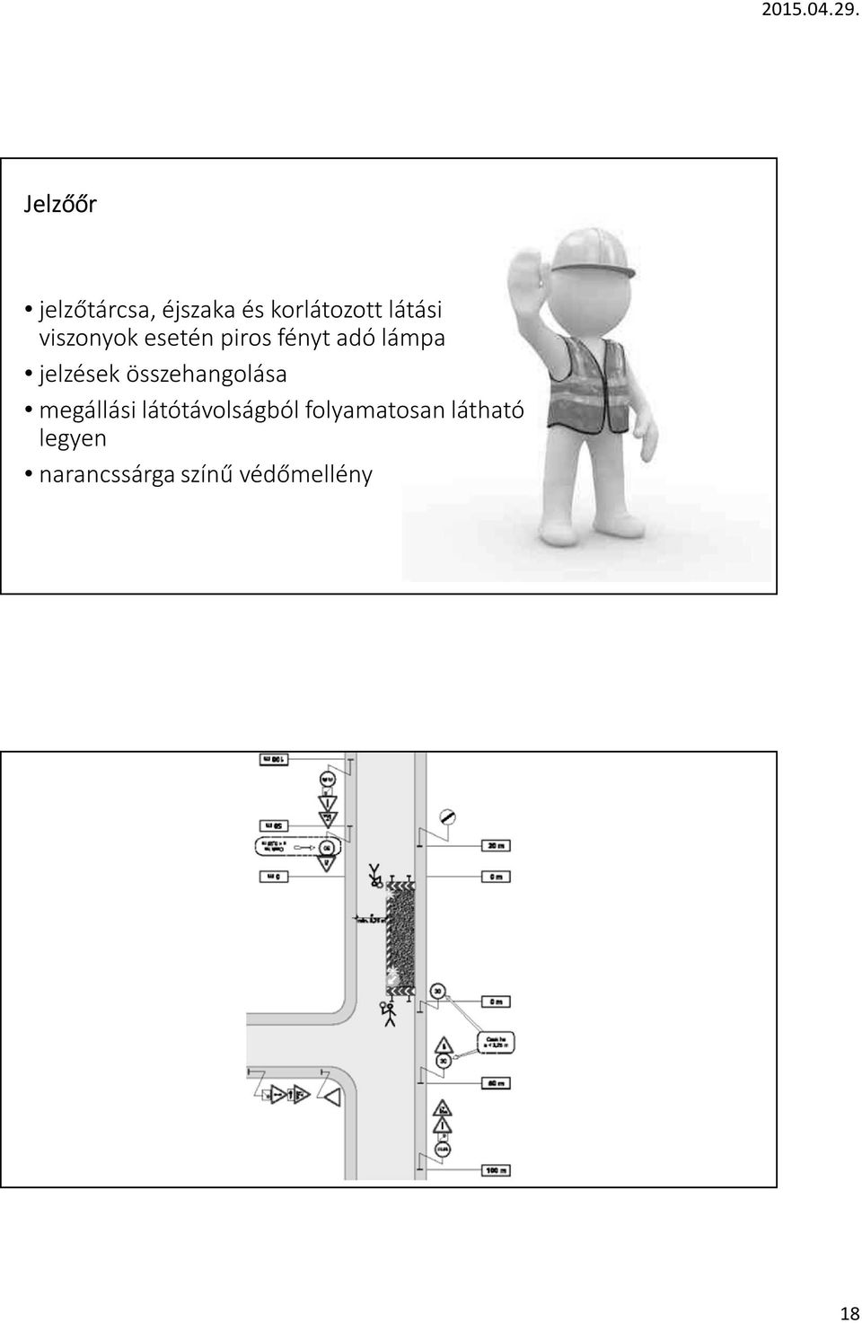 összehangolása megállási látótávolságból