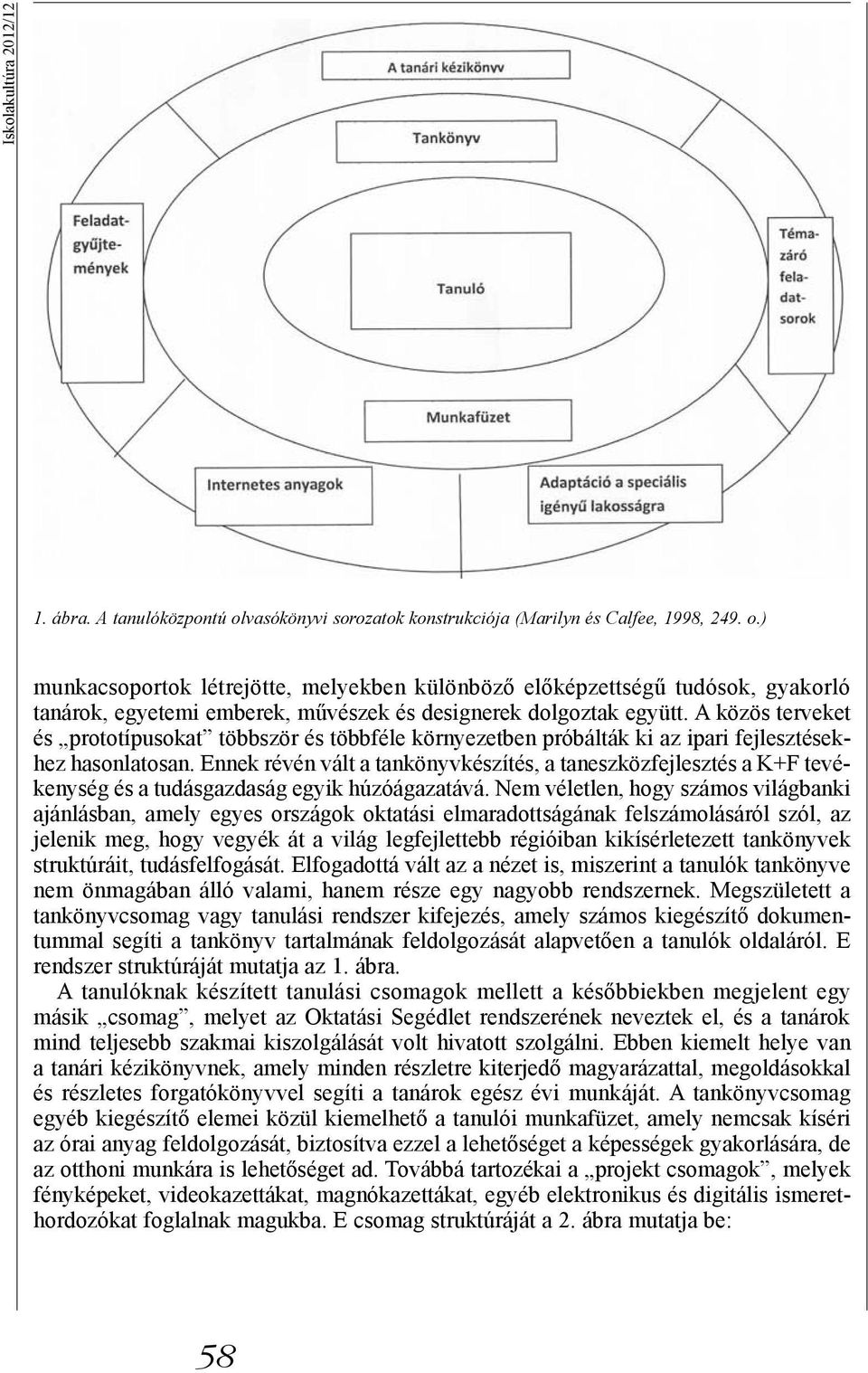 ) munka cso portok létrejötte, melyekben különböző előképzettségű tudósok, gyakorló tanárok, egyetemi emberek, művészek és designerek dolgoztak együtt.