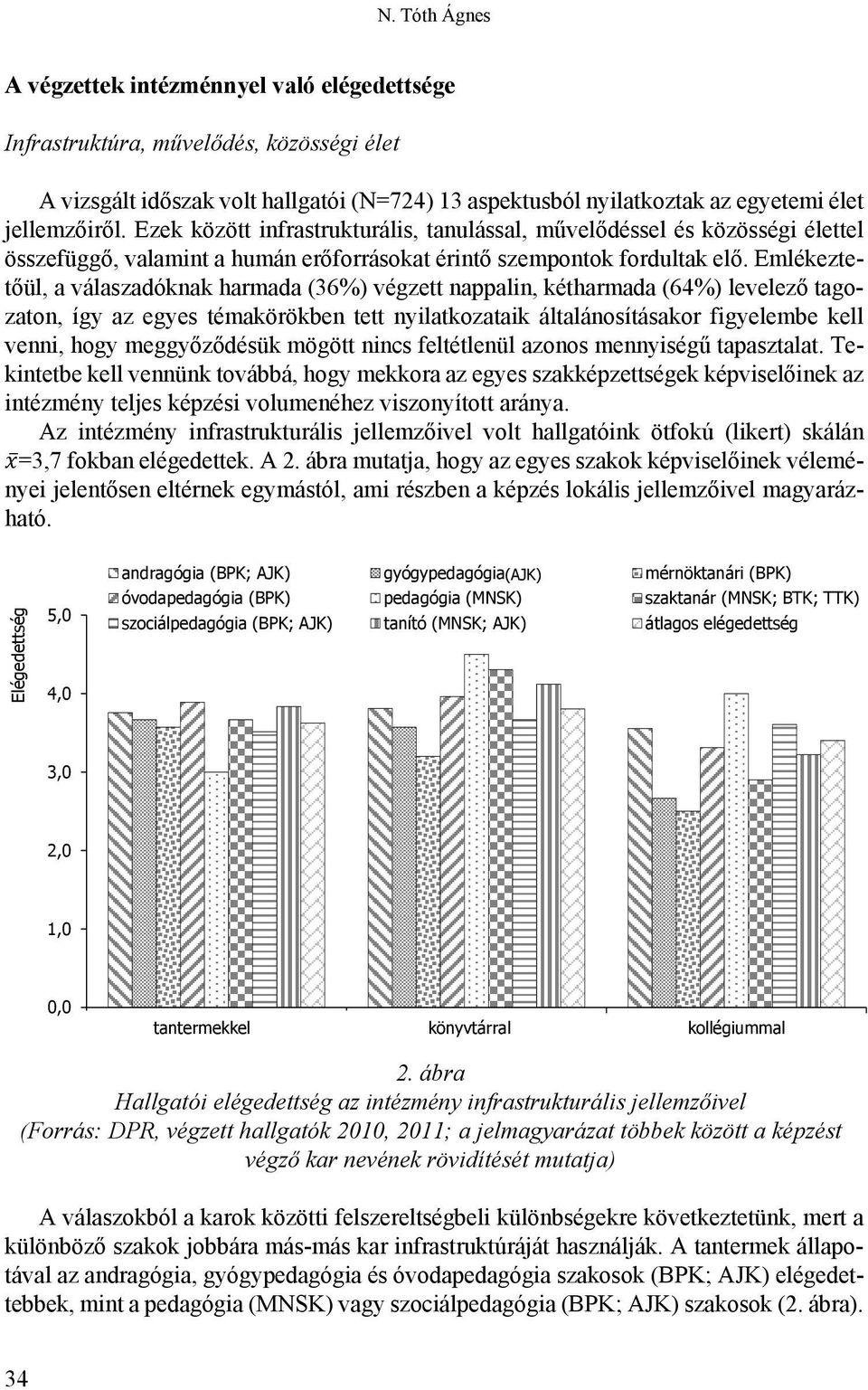 Emlékeztetőül, a válaszadóknak harmada (36%) végzett nappalin, kétharmada (64%) levelező tagozaton, így az egyes témakörökben tett nyilatkozataik általánosításakor figyelembe kell venni, hogy