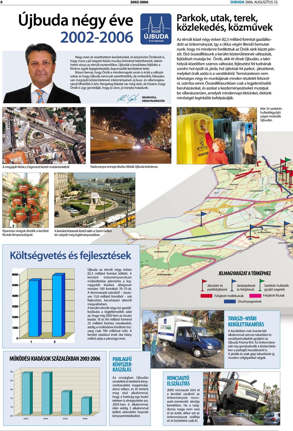 Újbudát a lendületes fejlődés a főváros egyik legígéretesebb, legvonzóbb kerületévé tette.