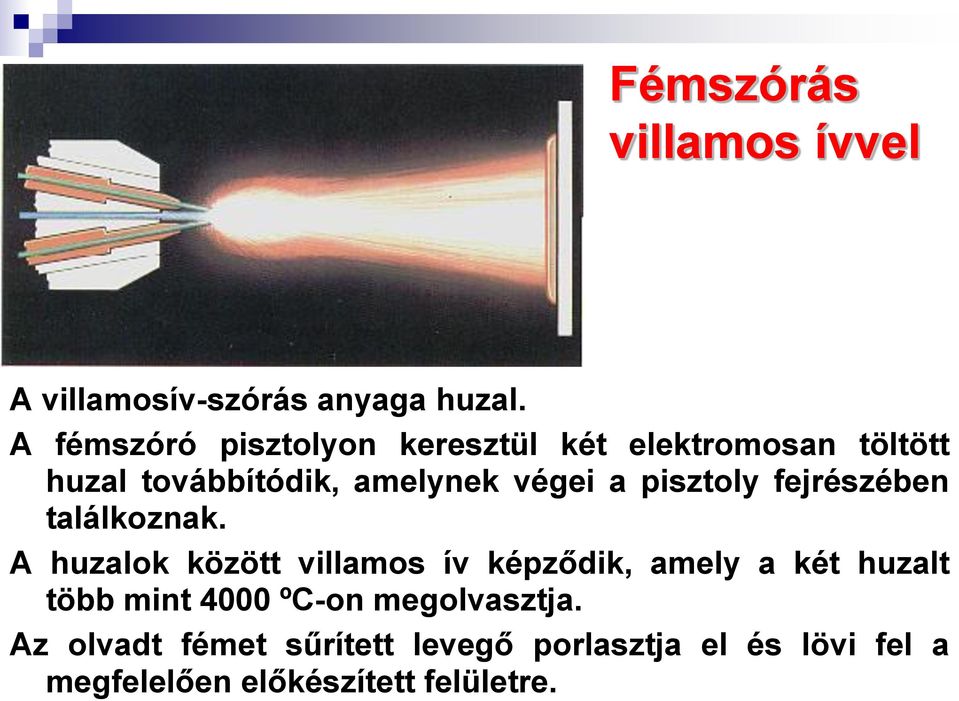 pisztoly fejrészében találkoznak.