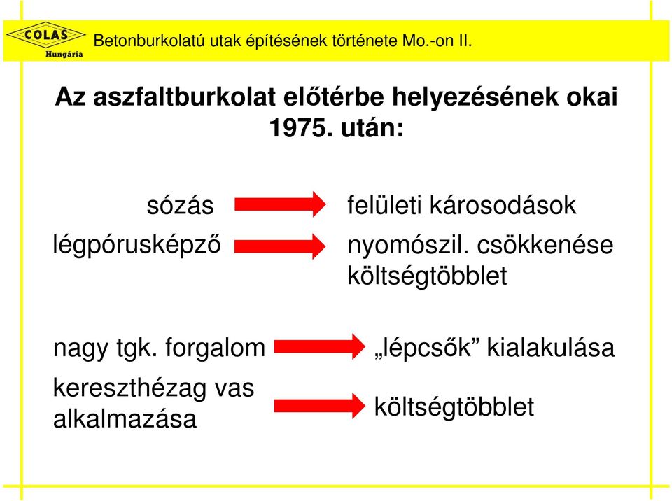 után: sózás légpórusképző felületi károsodások nyomószil.