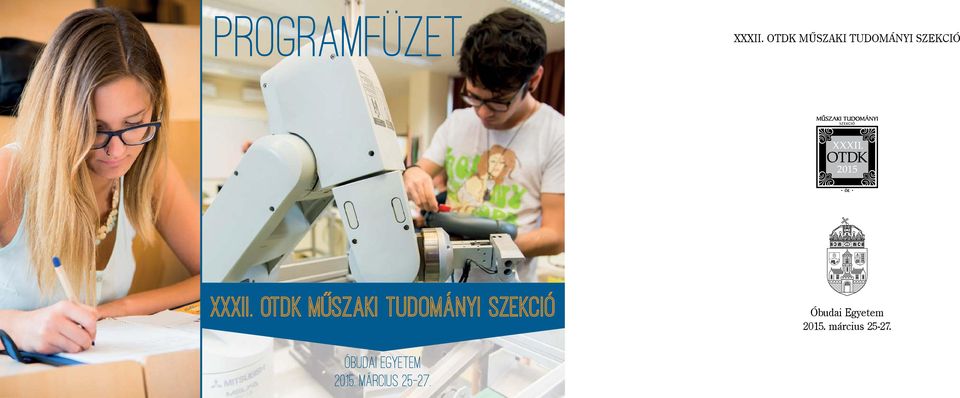 OTDK MUSZAKI TUDOMÁNYI SZEKCIÓ Óbudai