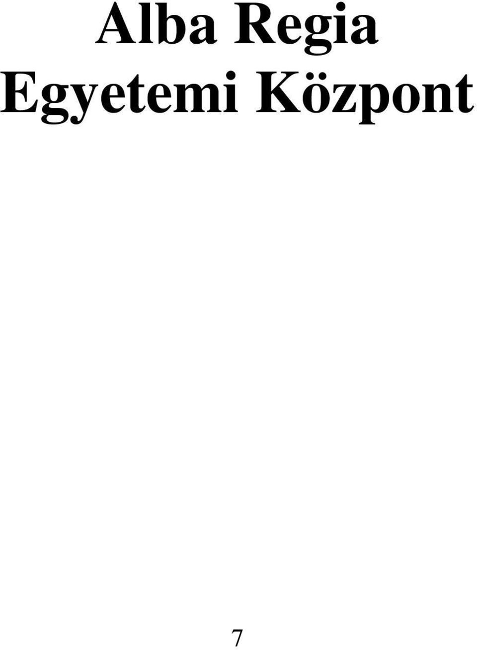 Egyetemi