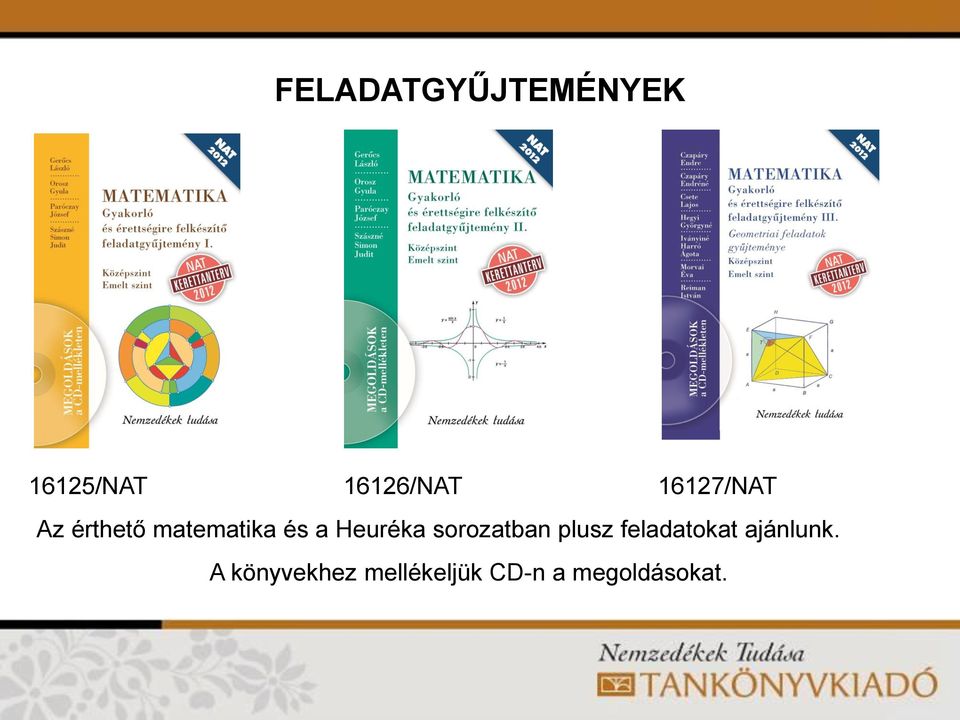 Heuréka sorozatban plusz feladatokat