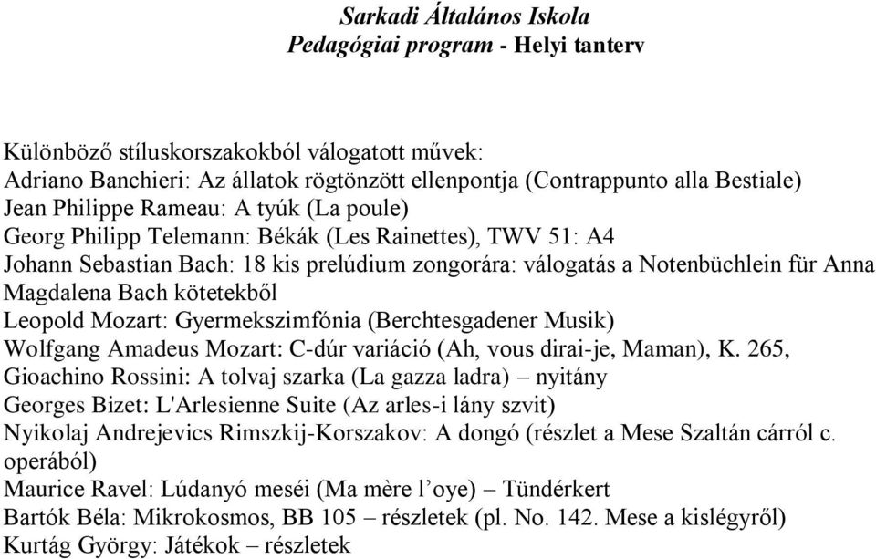 Wolfgang Amadeus Mozart: C-dúr variáció (Ah, vous dirai-je, Maman), K.