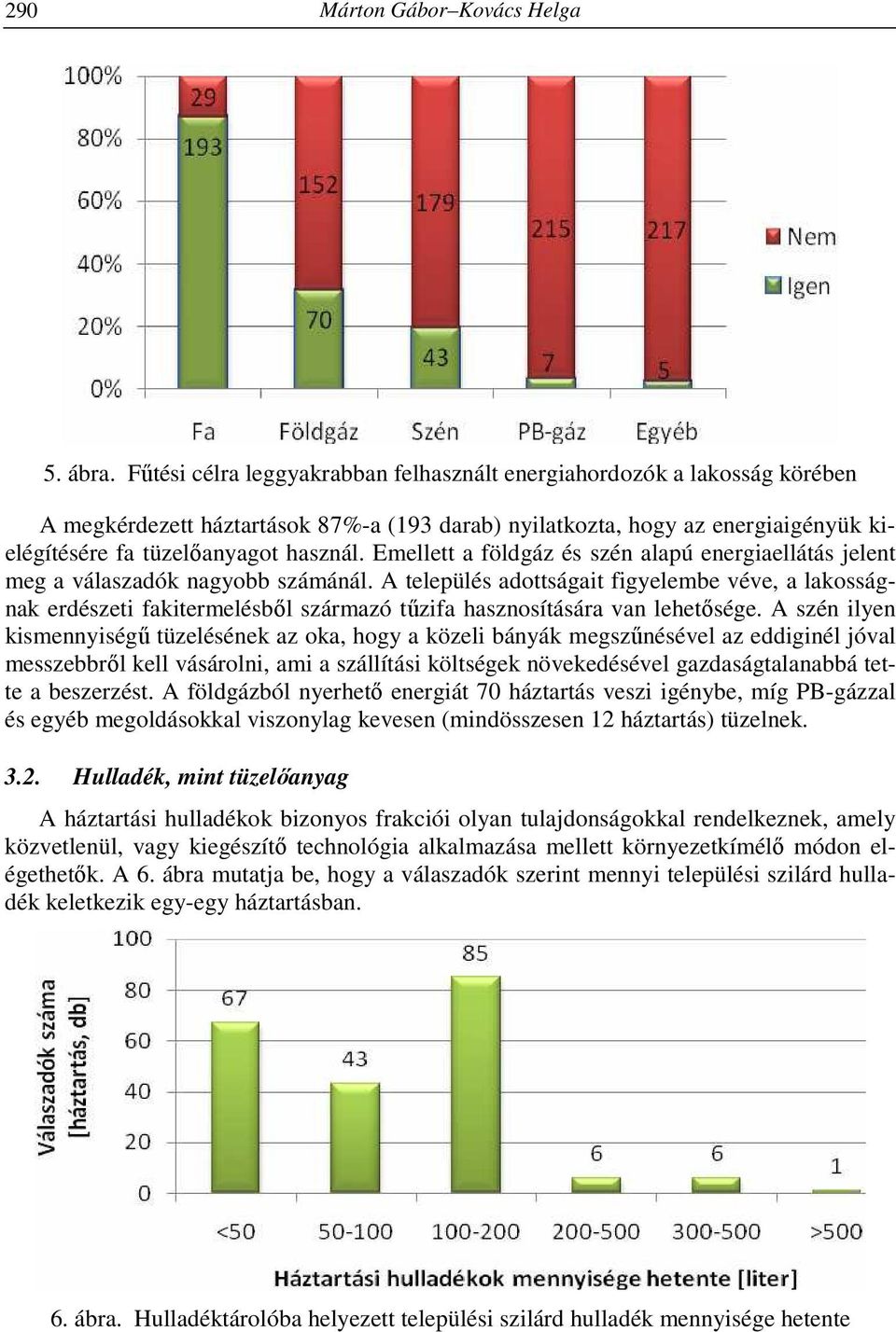 Emellett a földgáz és szén alapú energiaellátás jelent meg a válaszadók nagyobb számánál.