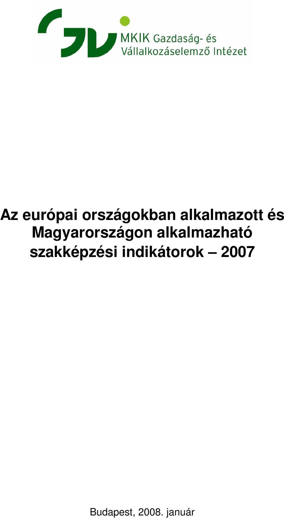 alkalmazható szakképzési