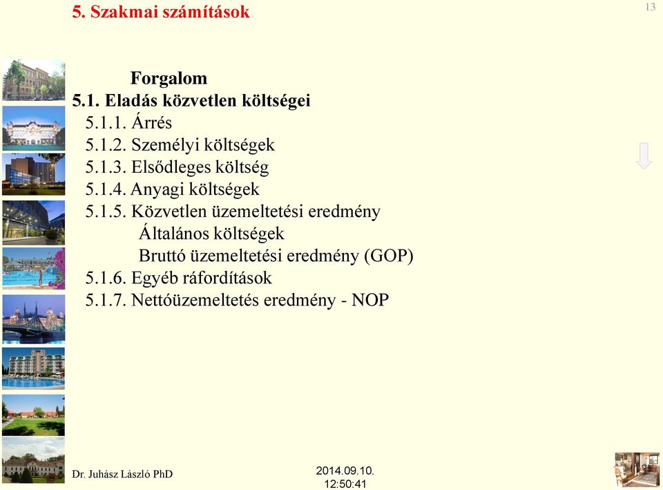 1.3. Elsődleges költség 5.