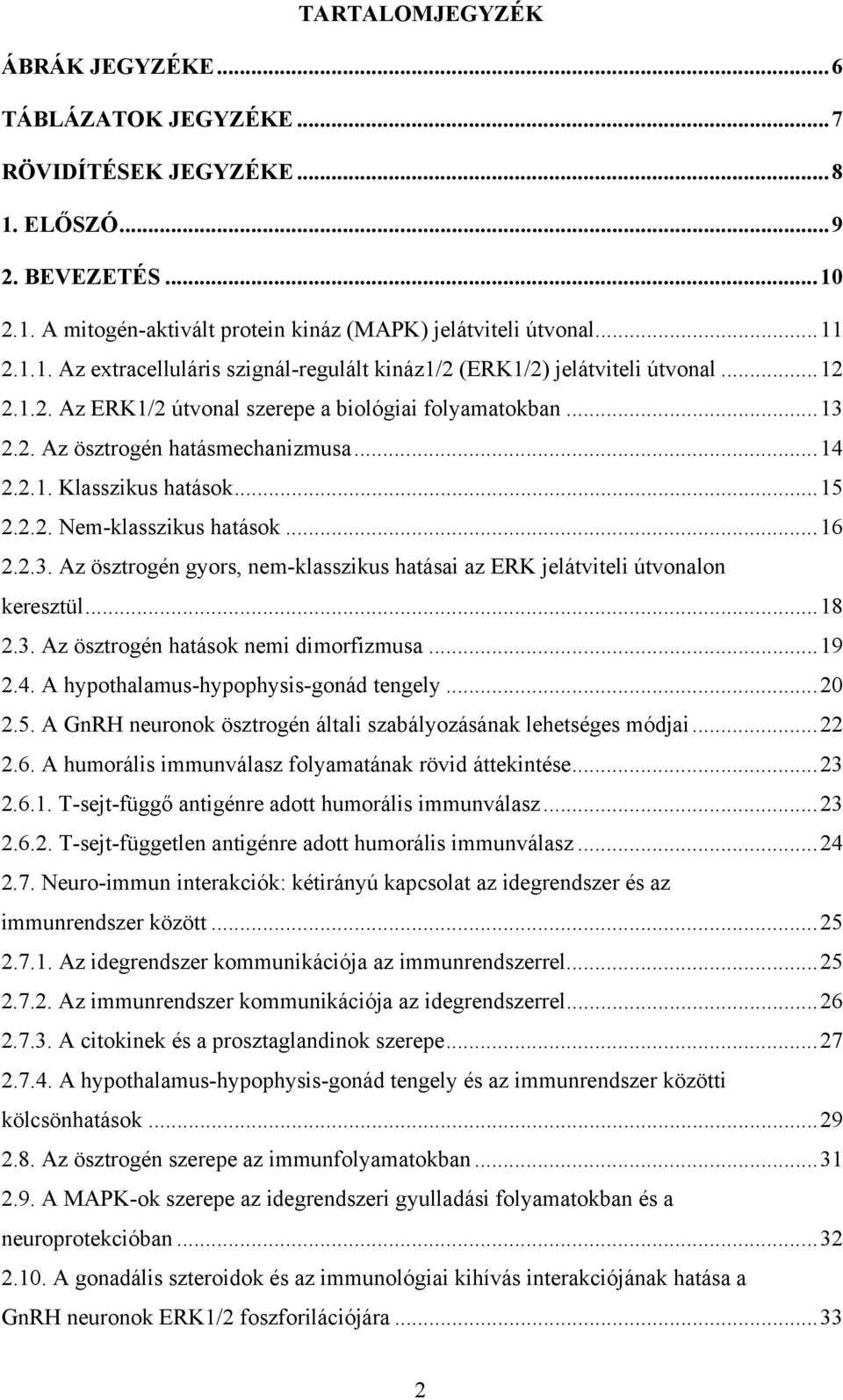 ..18 2.3. Az ösztrogén hatások nemi dimorfizmusa...19 2.4. A hypothalamus-hypophysis-gonád tengely...20 2.5. A GnRH neuronok ösztrogén általi szabályozásának lehetséges módjai...22 2.6.