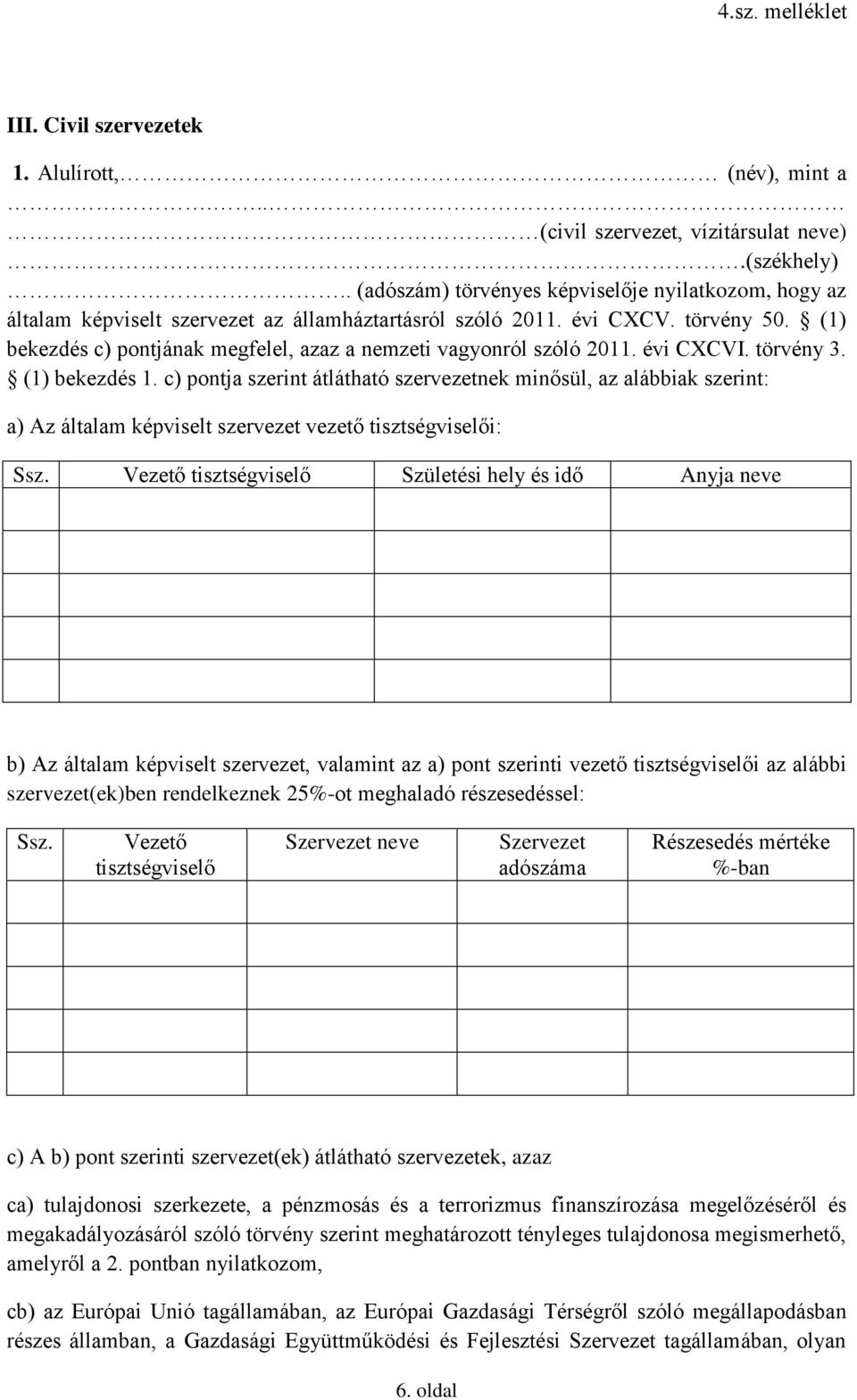 (1) bekezdés c) pontjának megfelel, azaz a nemzeti vagyonról szóló 2011. évi CXCVI. törvény 3. (1) bekezdés 1.