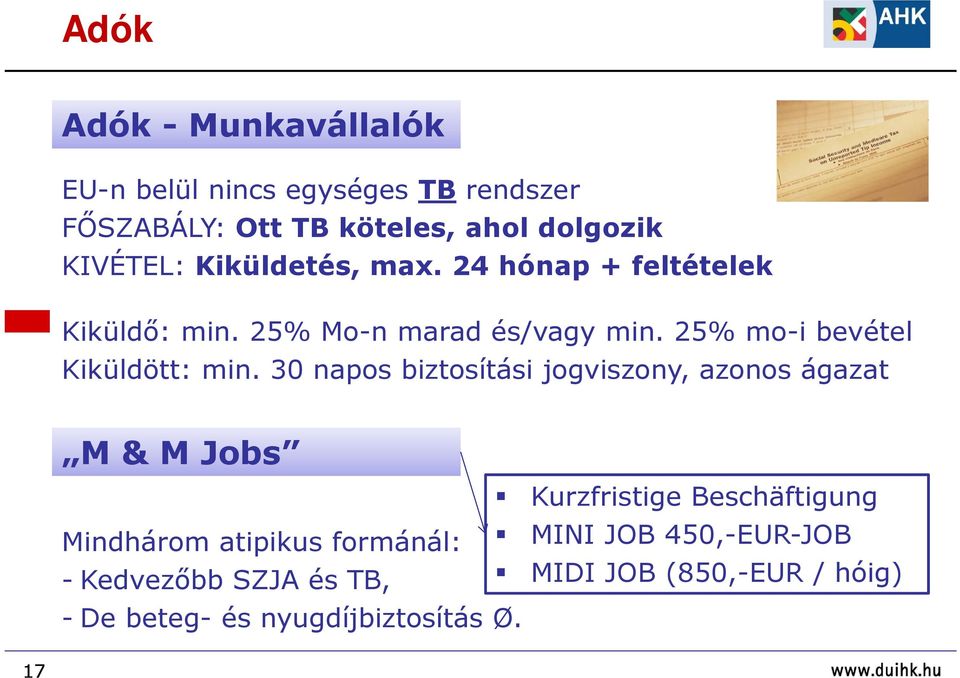 25% mo-i bevétel Kiküldött: min.