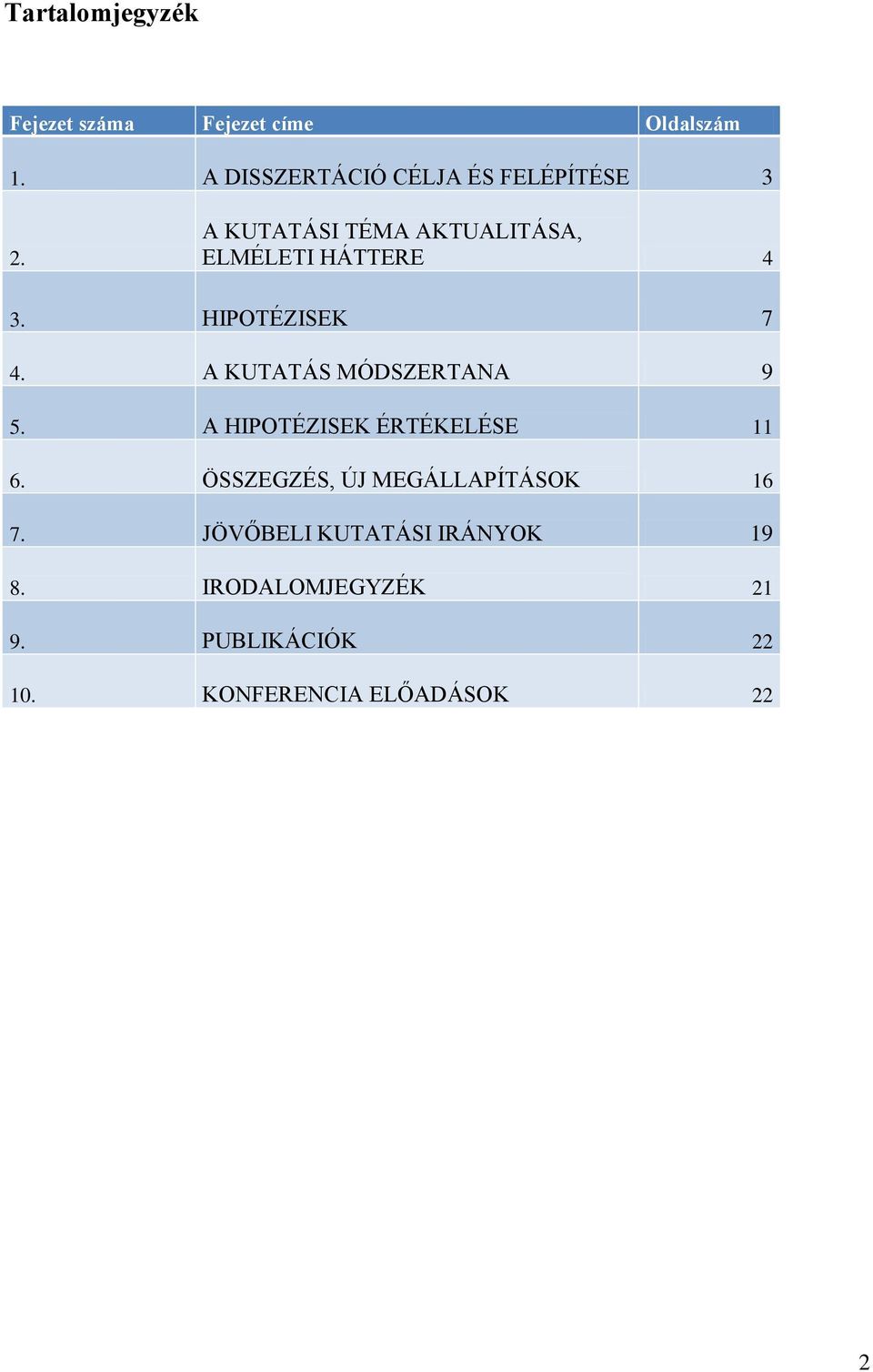 A KUTATÁSI TÉMA AKTUALITÁSA, ELMÉLETI HÁTTERE 4 3. HIPOTÉZISEK 7 4.