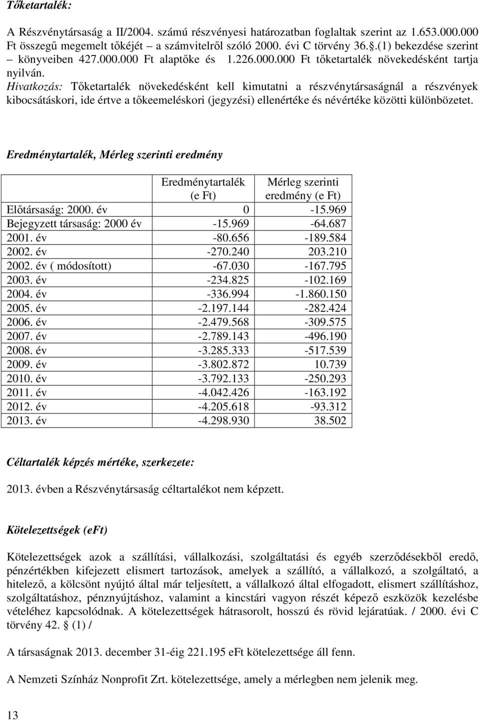 Hivatkozás: Tőketartalék növekedésként kell kimutatni a részvénytársaságnál a részvények kibocsátáskori, ide értve a tőkeemeléskori (jegyzési) ellenértéke és névértéke közötti különbözetet.