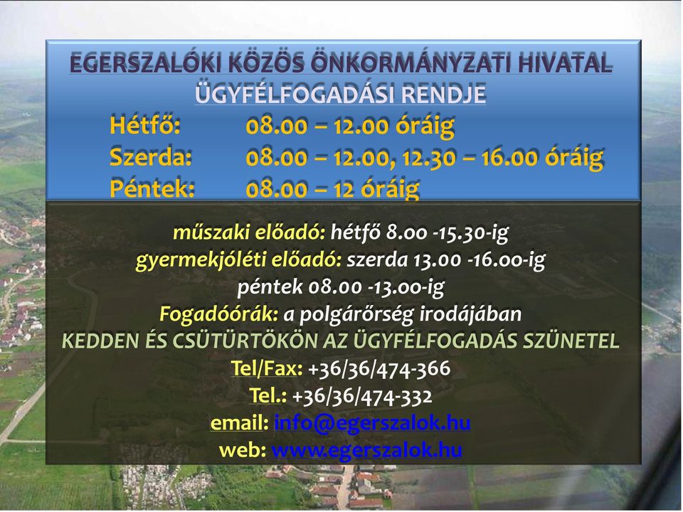 00-16.oo-ig péntek 08.00-13.