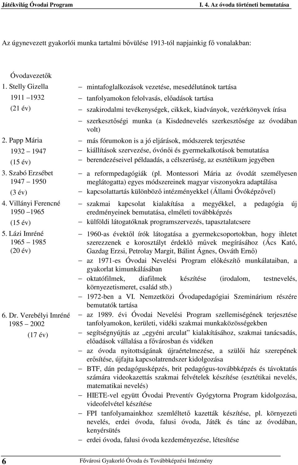 szerkesztőségi munka (a Kisdednevelés szerkesztősége az óvodában volt) 2.