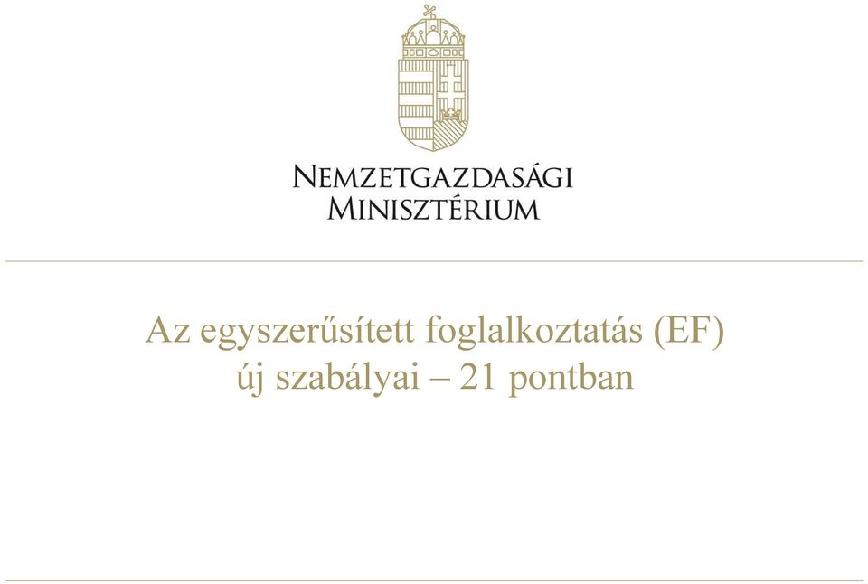 foglalkoztatás