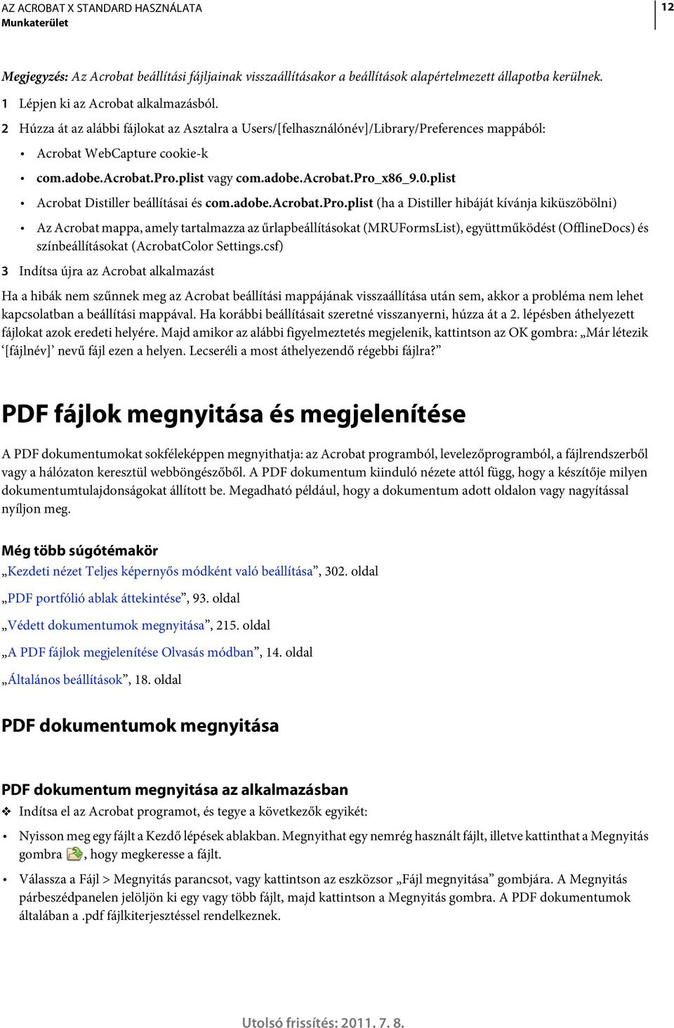 plist Acrobat Distiller beállításai és com.adobe.acrobat.pro.