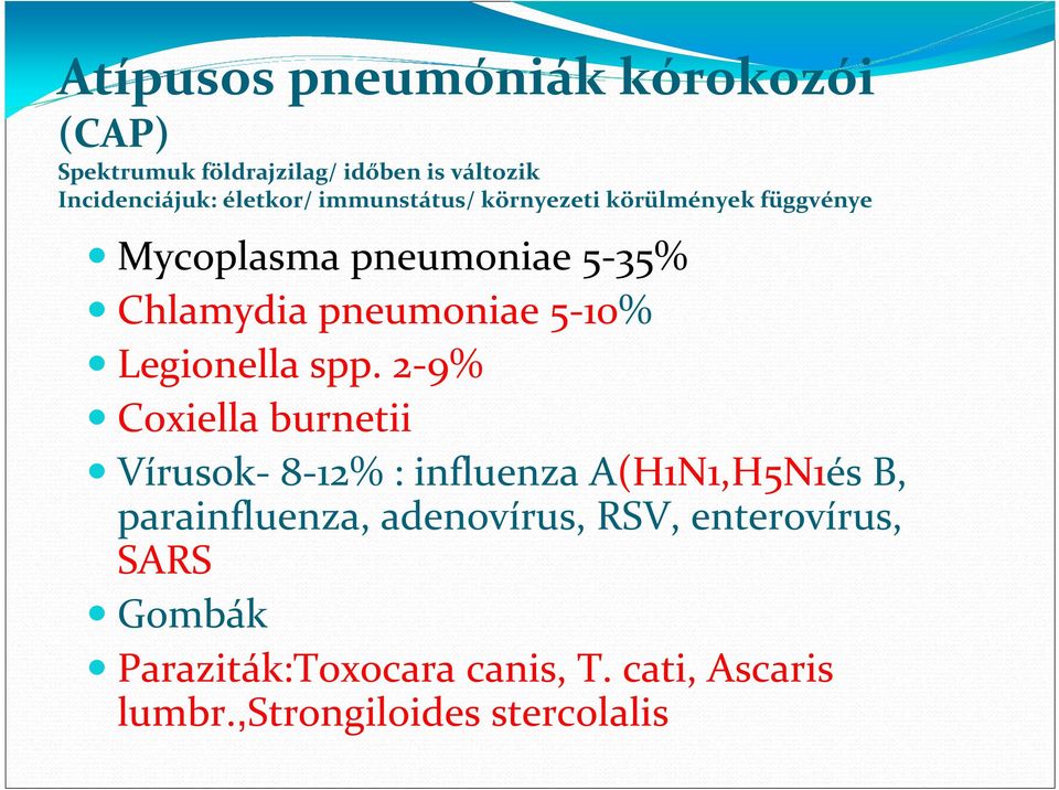 Legionella spp.