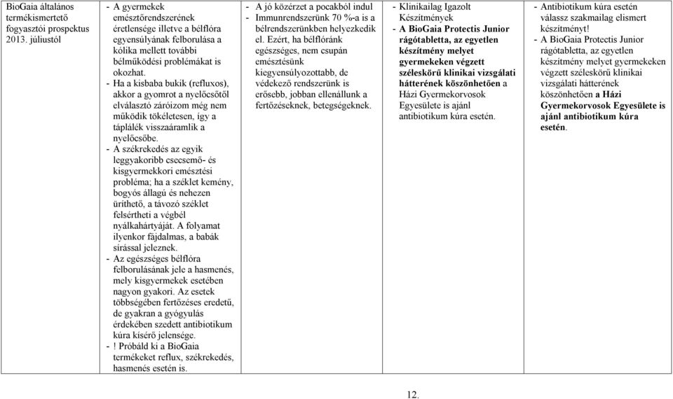 - Ha a kisbaba bukik (refluxos), akkor a gyomrot a nyelőcsőtől elválasztó záróizom még nem működik tökéletesen, így a táplálék visszaáramlik a nyelőcsőbe.