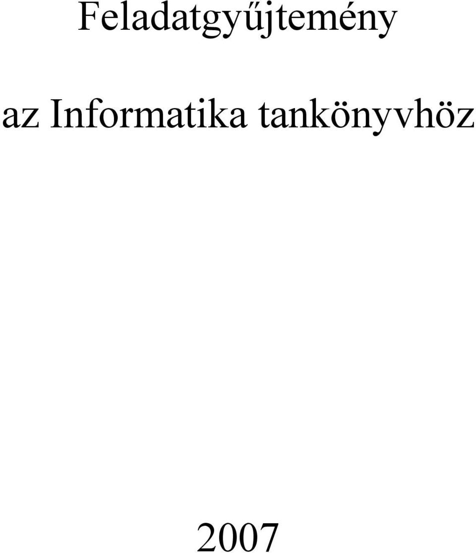 az Informatika