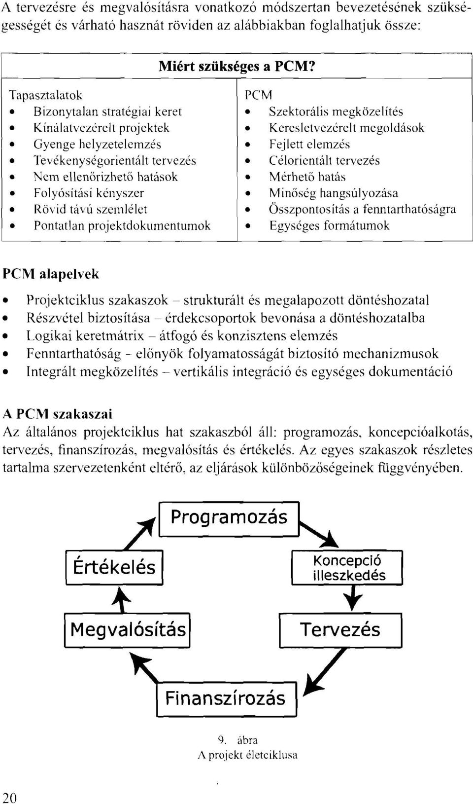 Célorientált tervezés Nem ellenőrizhető hatások Mérhető hatás Folyósítási kényszer Minőség.